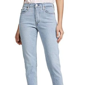 Levi's Wedgie Icon Jeans in Bauhaus Blues 27